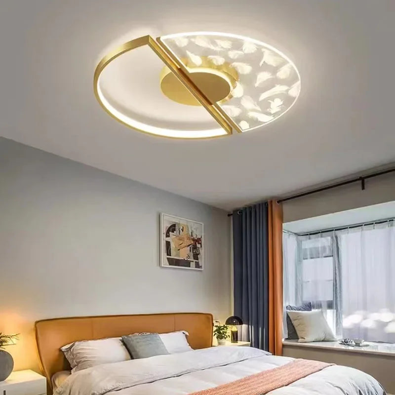 Afralia™ Modern LED Ceiling Lamp: Illuminate Your Living Spaces with Style