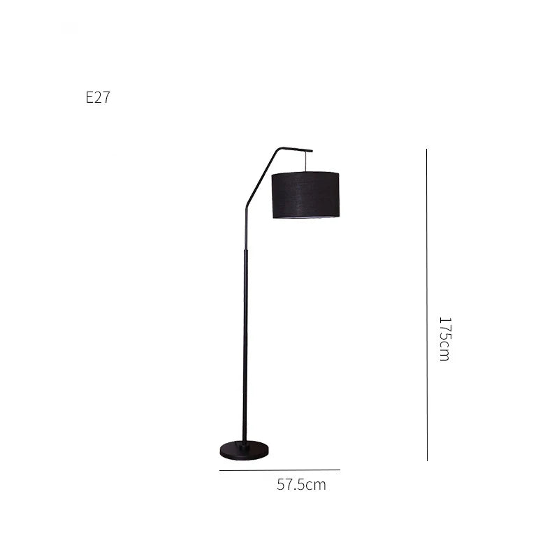 Afralia™ Minimalist Floor Lamp 2024 Living Room Standing Light Standard Tall Home Decor