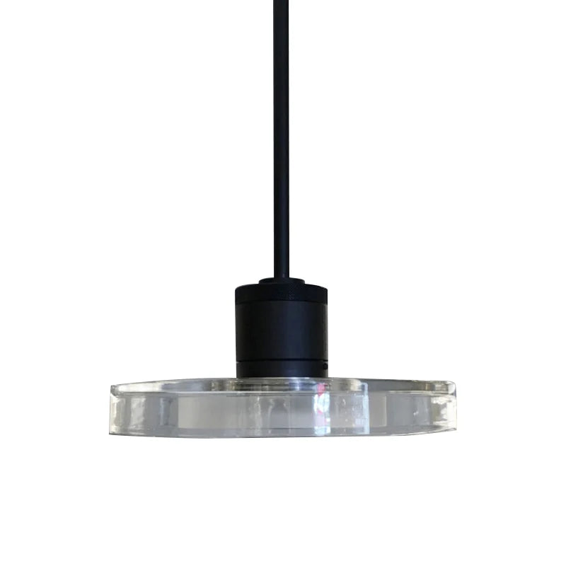 Afralia™ Simple Glass Pendant Light for Dining Room and Bedroom