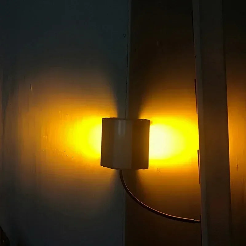 Afralia™ Outdoor Corner Wall Lamp with Bridge Projection - New Porch Lights