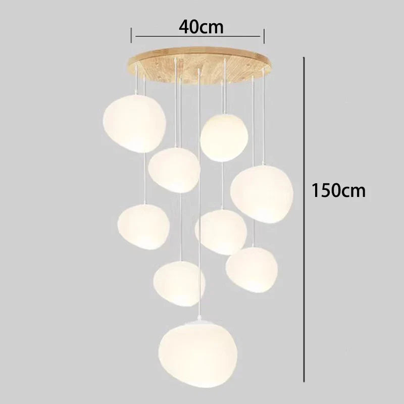 Afralia™ Modern LED Chandeliers for Living Room & Dining Room Lighting