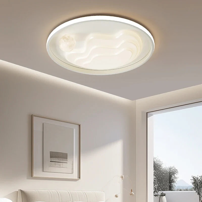 Afralia™ LED Chandelier: Modern Lighting Fixture for Home Decor, White Lustre Lights