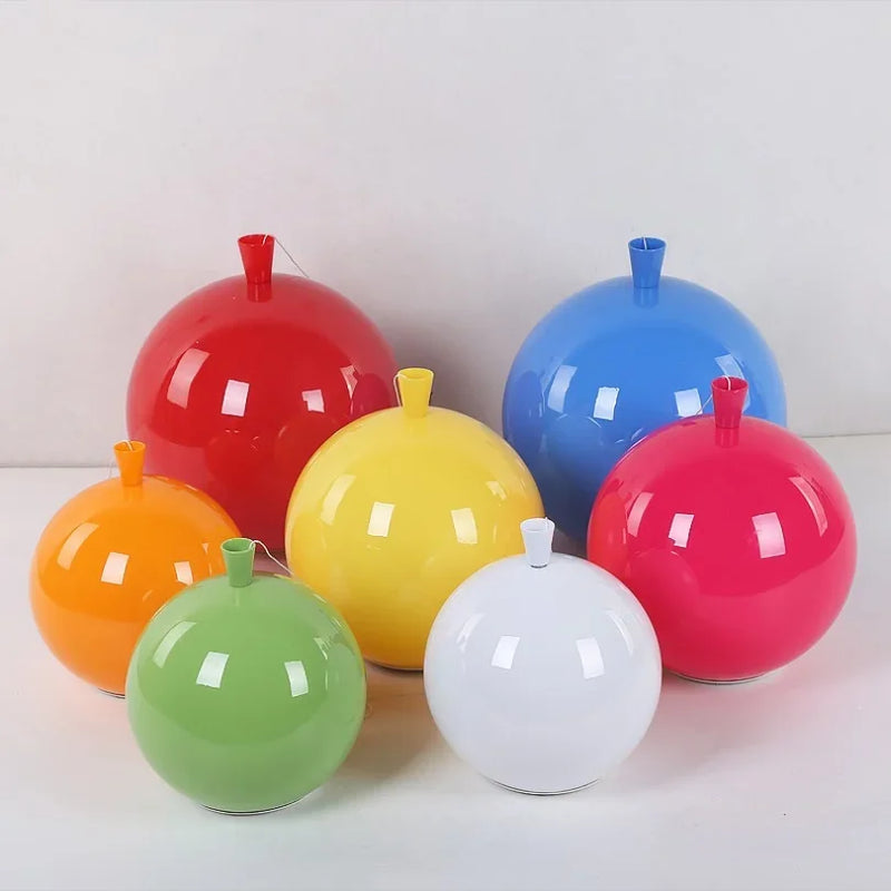 Afralia™ Balloon Ceiling Lamp: Colorful LED Hanging Light for Kids' Room, Bedroom, Restaurant, Hallway