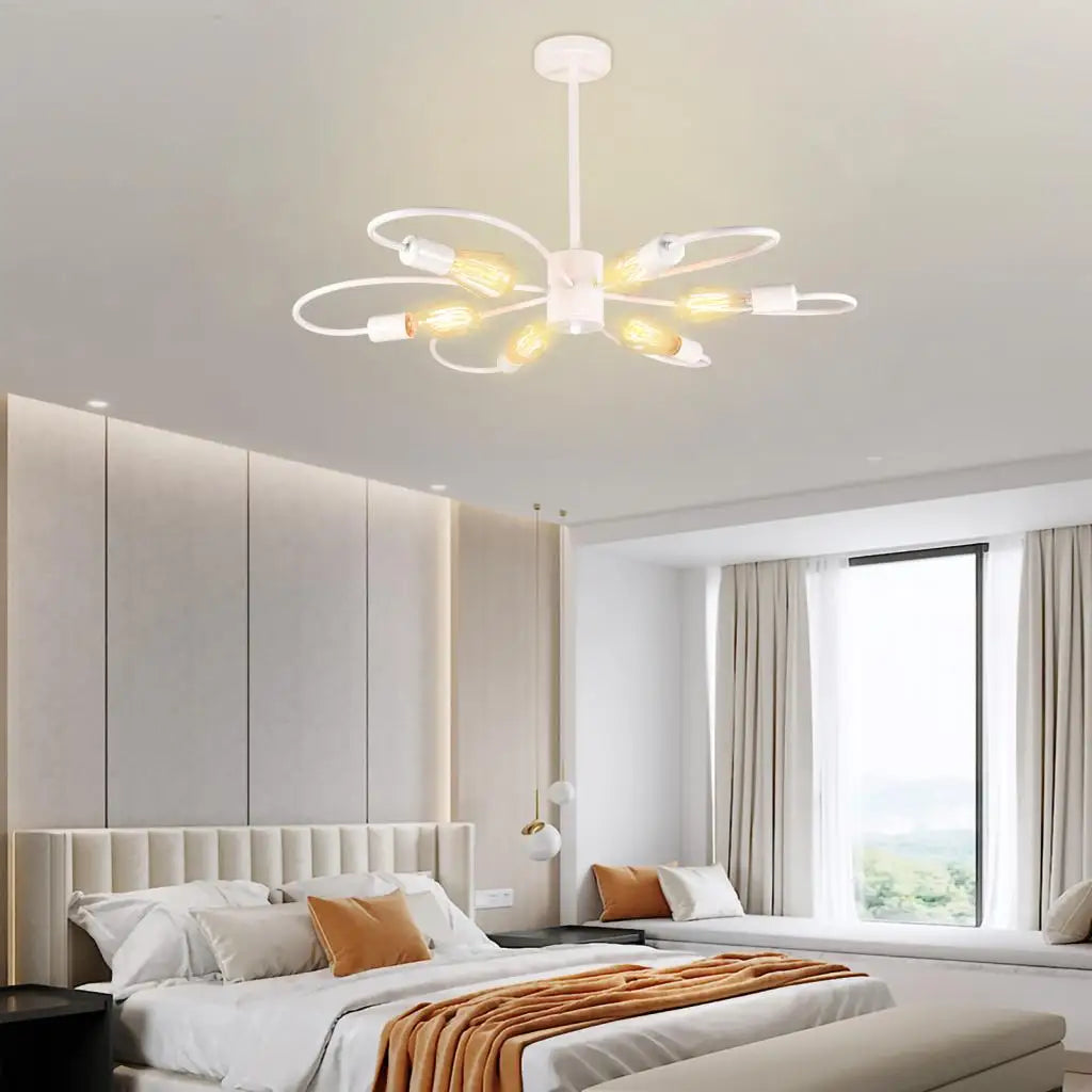 Afralia™ Modern LED Ceiling Chandeliers for Living Room Dining Bedroom - Nordic Pendant Light