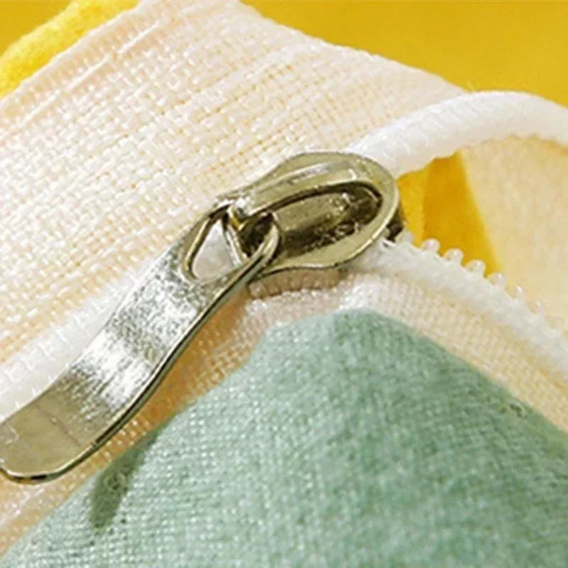 Daisy Print Bedding Set King/Queen Size by Afralia™ - Cozy & Durable