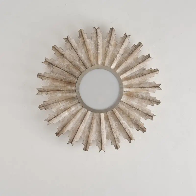 Afralia™ Retro Sun Ceiling Lamp - Designer Online Celebrity Dining Room Living Room Lighting