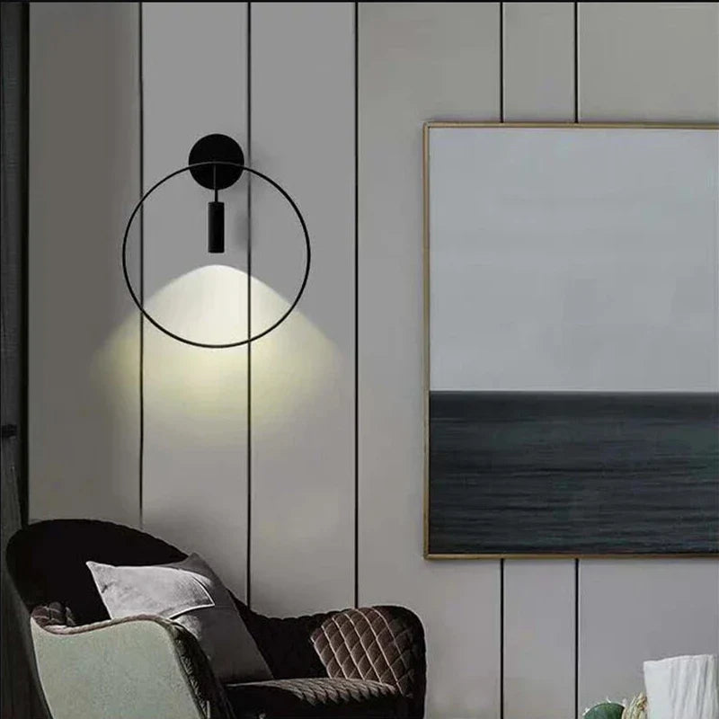 Afralia™ Revolta Nordic Wall Light: Minimalist Designer Bedside Lamp for Corridor and Lounge