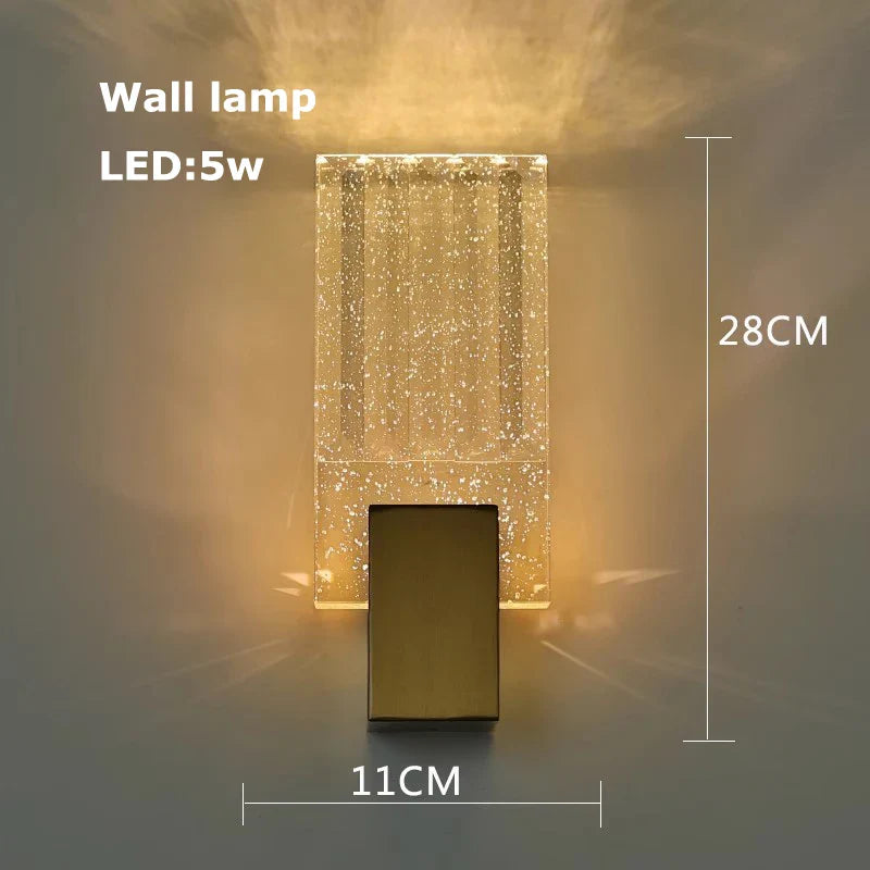 Afralia™ LED Crystal Chandelier Lustre Hanging Lamps for Dinning Room