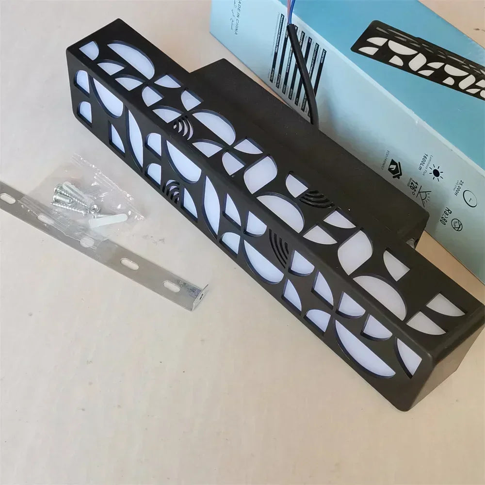 Afralia™ Outdoor LED Wall Light for Garden Balcony Stairs, Modern Style