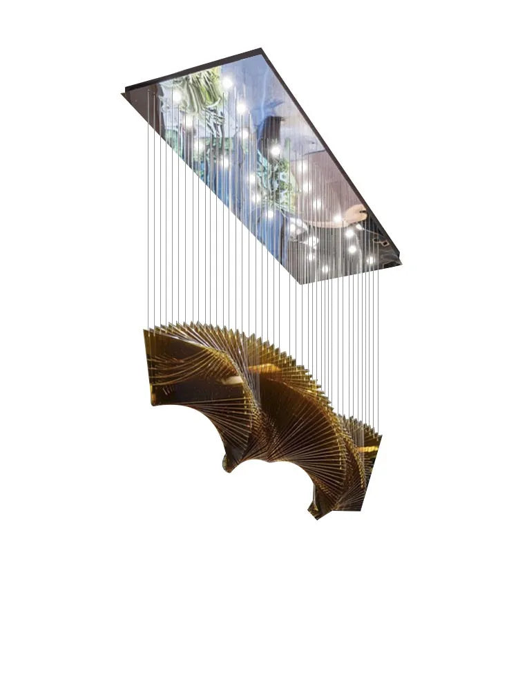 Afralia™ Designer Chandelier for Dining, Bar, & Hotel Lobby