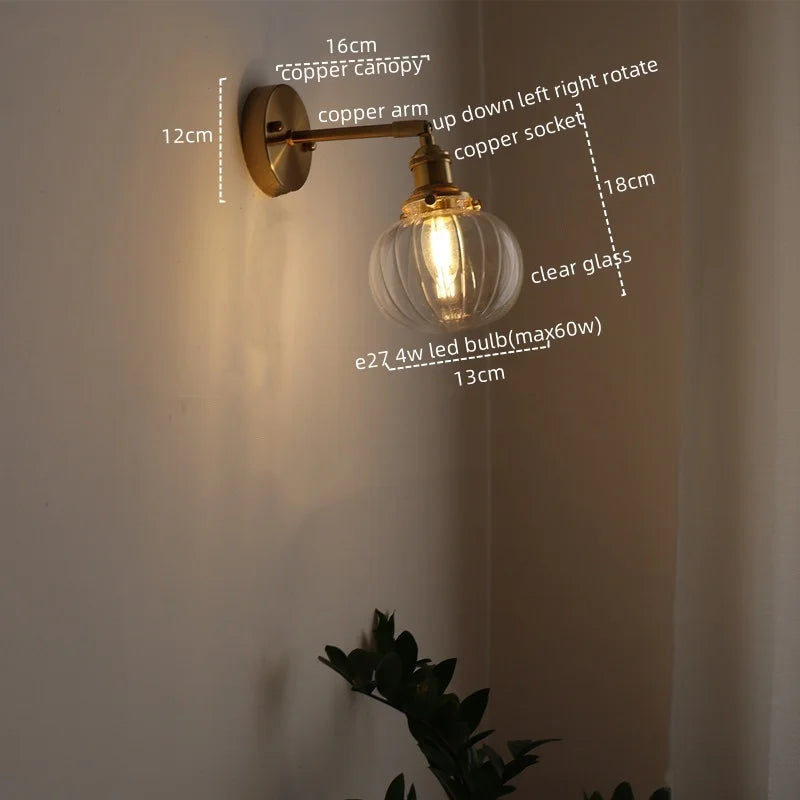 Afralia™ Nordic Wall Light Fixture with Pull Chain Switch, LED Bedside Lamp