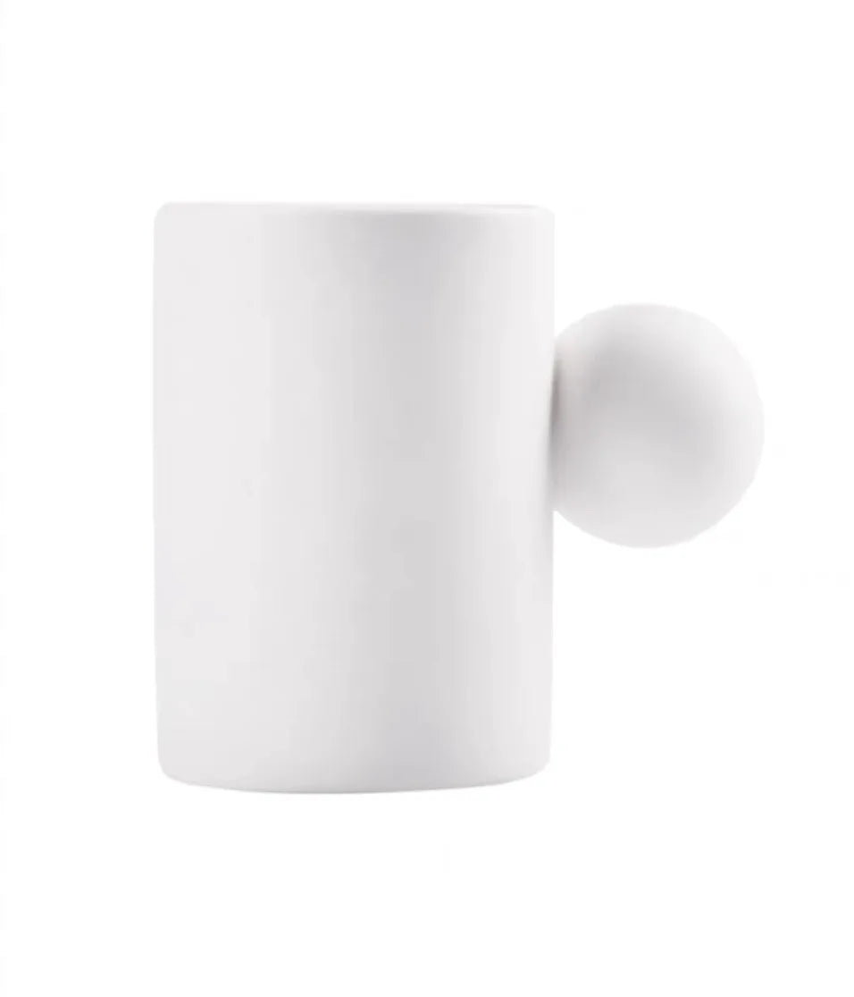 Afralia™ Ceramic Cloud Cup & Saucer Set - Dining Table Coffee Tea Afternoon Milk Juice Mug