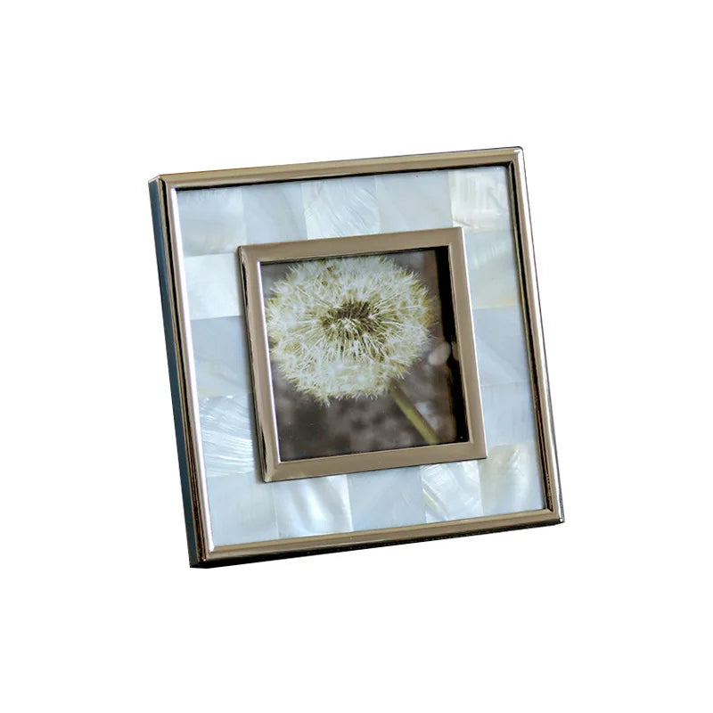 Afralia™ European Shell Decor Photo Frame Wedding Anniversary Gift