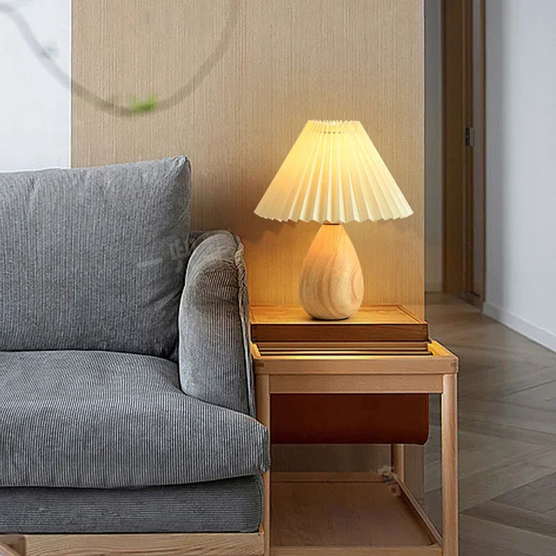 Afralia™ Nordic Table Lamp - Modern LED Desk Light for Bedroom and Living Room