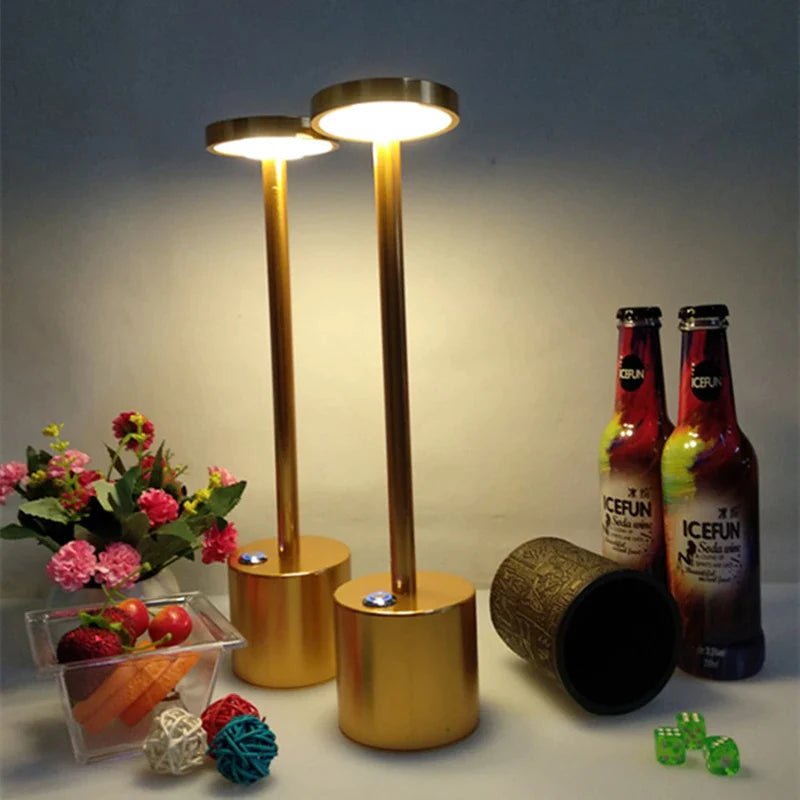 Afralia™ Modern LED Table Lamps: Industrial Style for Bedroom, Dining Room, Study, and More