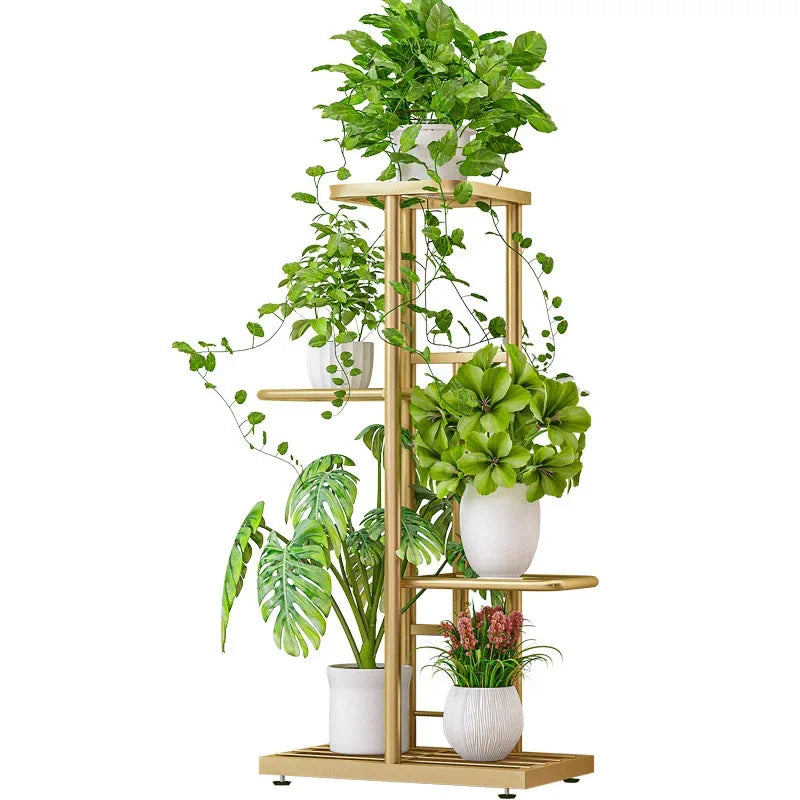 Afralia™ Plant Stand Shelf Holder for Multiple Flower Pots Display