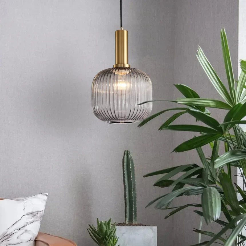 Afralia™ Glass Pendant Chandelier for Modern Decor in Restaurant, Shop, or Bedroom