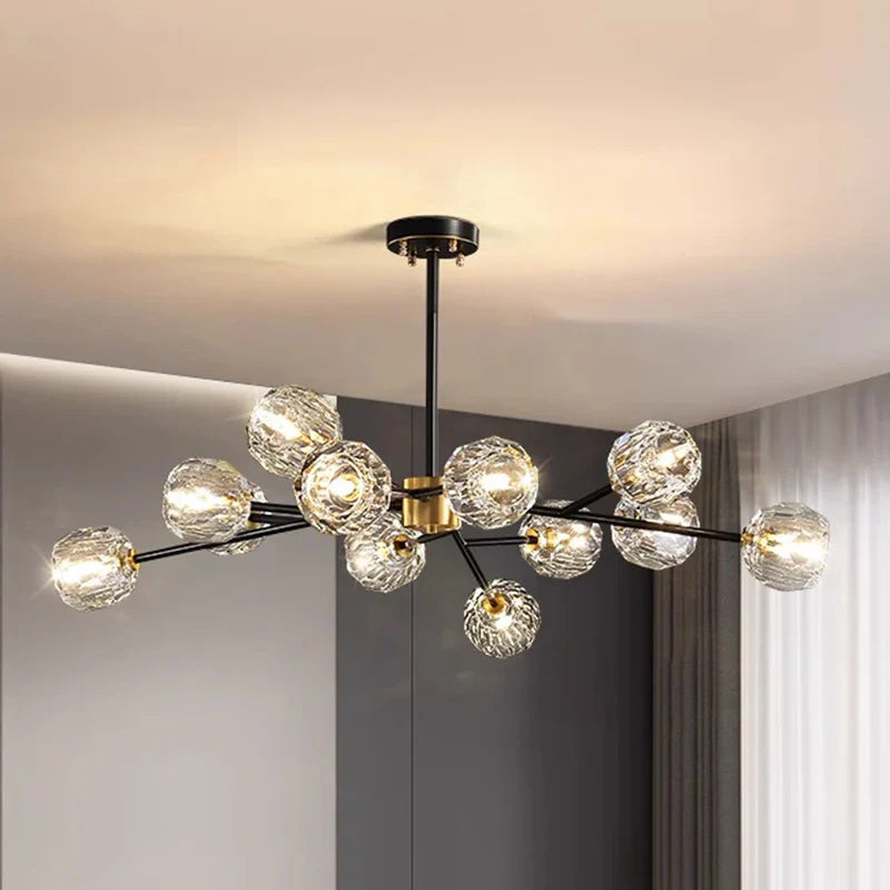 Afralia™ Modern Home Decor LED Pendant Light Chandeliers for Living Room Dining Room Lighting