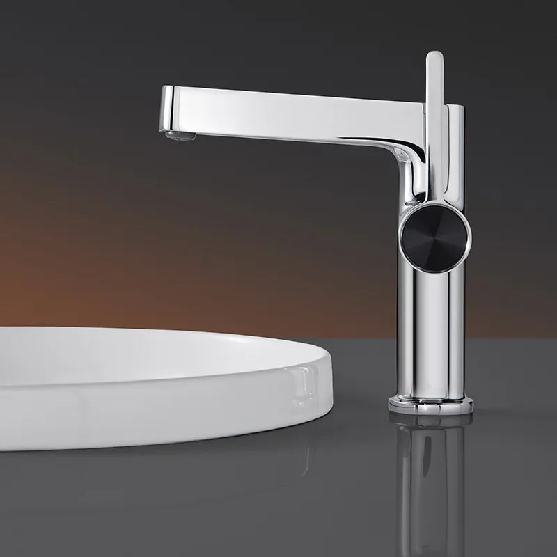 Afralia™ Basin Faucet: Gold, Black, Chrome Bathroom Tap for Washbasin with Hot Cold Water