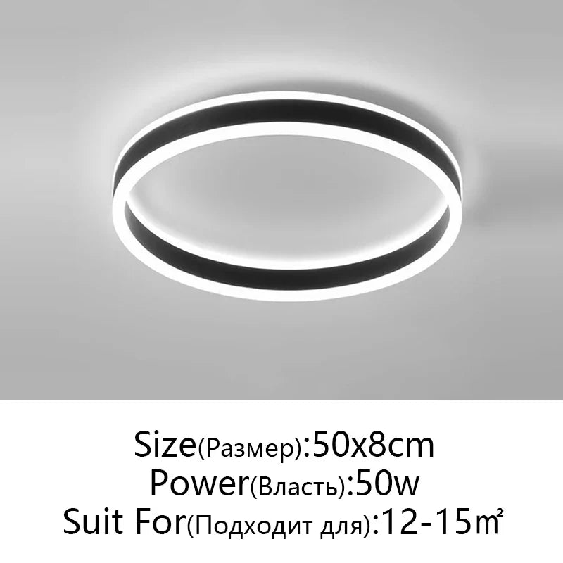 Afralia™ LED Pendant Light Ceiling Lamp Living Room Kitchen Dining Minimalist Decor