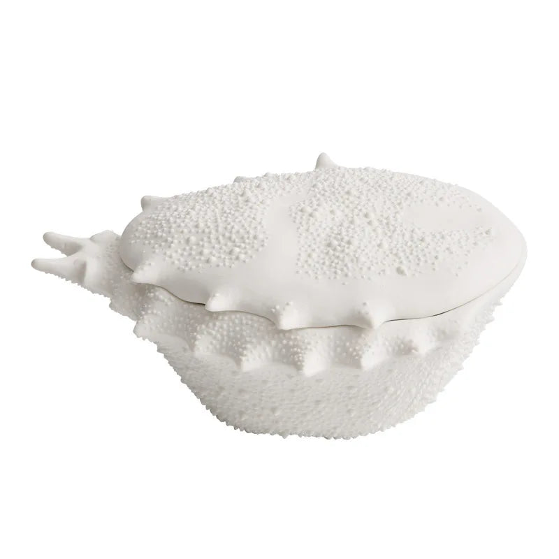 Afralia™ Crab-Shaped Ceramic Soup Bowl with Lid - Specialty Tableware for Restaurants