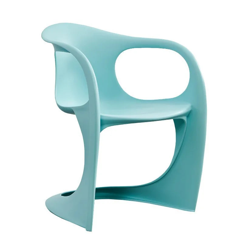 Nordic Acrylic Dining Chair by Afralia™ - Designer Pan Dong Chair for Living Room