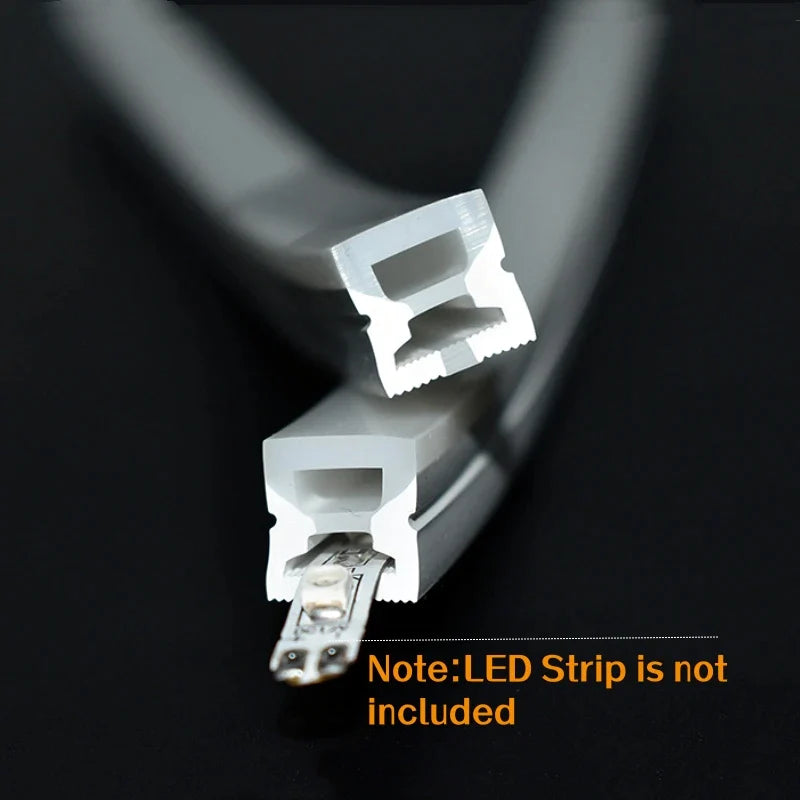 Afralia™ Neon Rope Silicone Tube Lights - Flexible Bendable Waterproof Strip