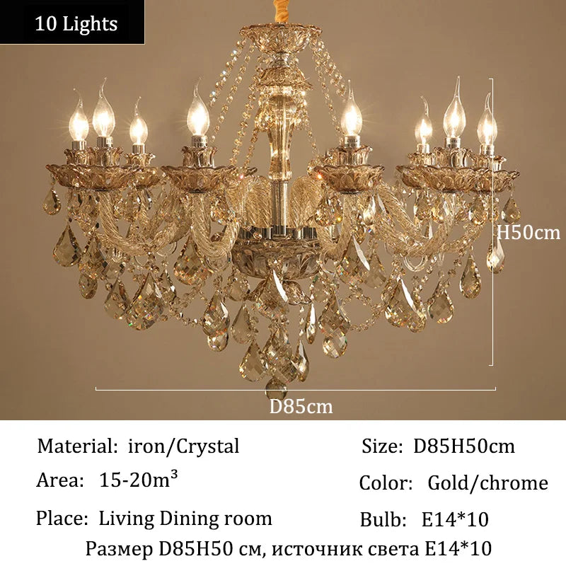 Afralia™ Crystal Chandeliers: Luxury LED Ceiling Pendant Lights for Living Room Beauty