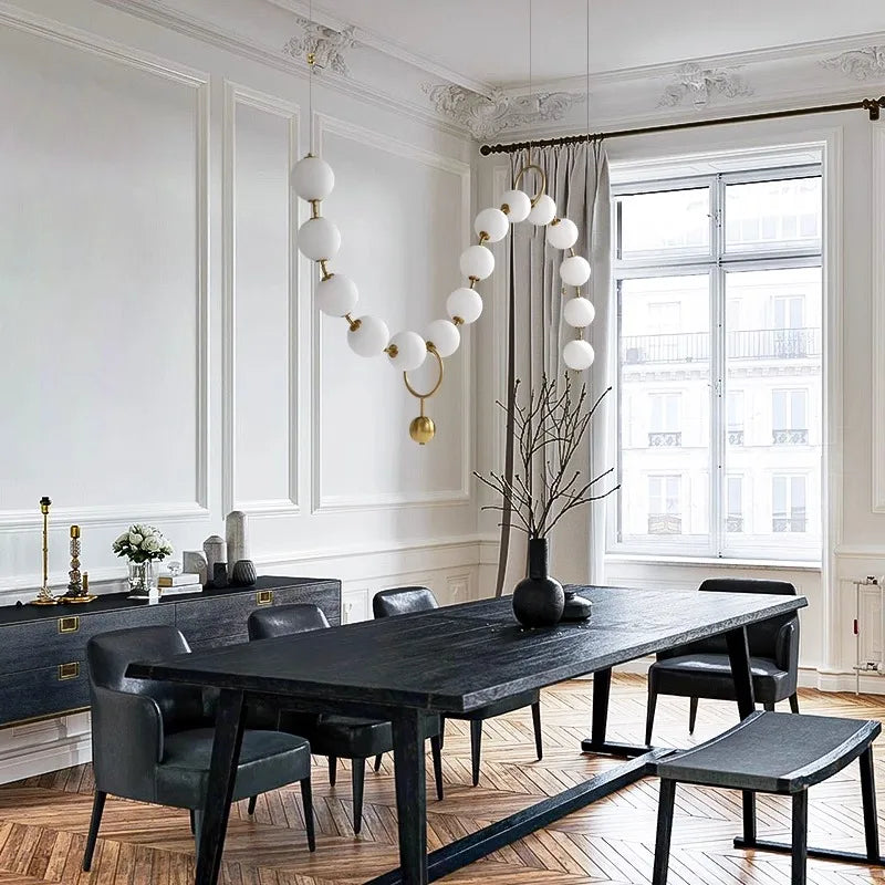 Afralia™ Modern Dine Room Pendant Lights Indoor Lighting Chandelier Ceiling Lamp