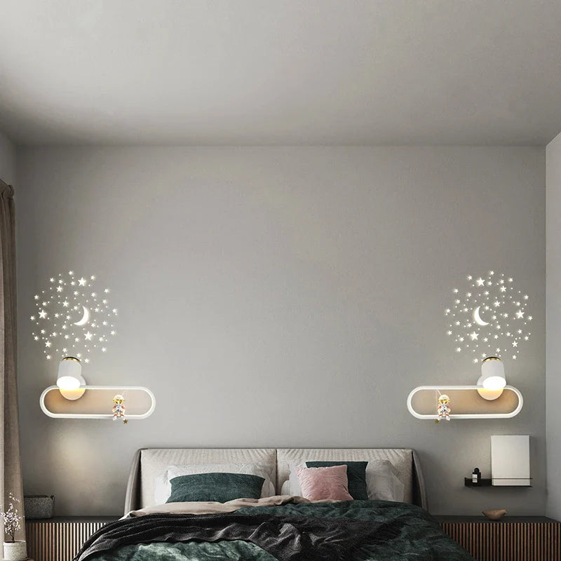 Afralia™ Starry Sky Wall Lamp for Modern Decor Bedroom and Living Room