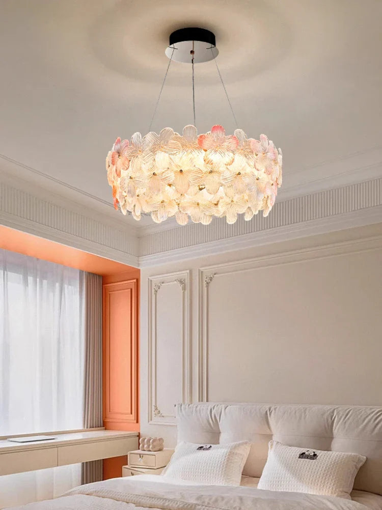 Afralia™ Crystal Chandelier Ceiling Light for Living Room Bedroom Restaurant Hotel and Villa