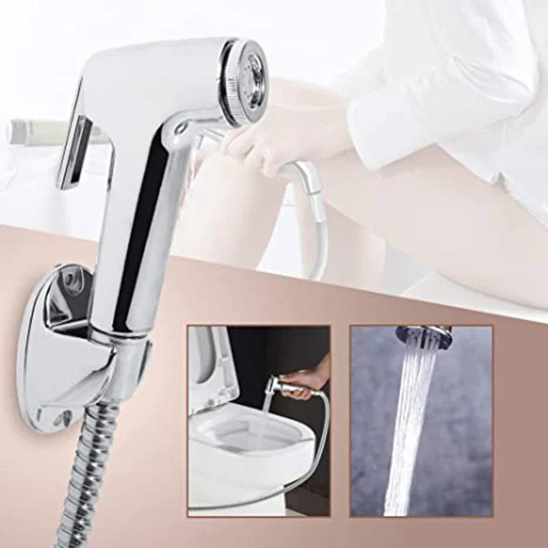 Afralia™ Toilet Bidet Sprayer Gun with Hygienic Shower and Self Cleaning Hose