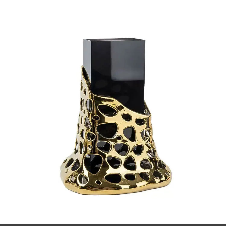 Afralia™ Geometric Acrylic Glass Vase Droplet Flower Arrangement Terrarium Pot