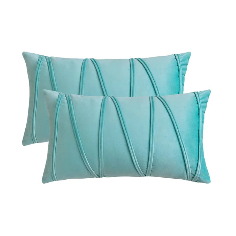 Afralia™ Plush Velvet Throw Pillow Covers - Stylish Sofa & Bed Accent Cushions