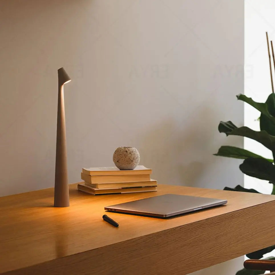 Afralia™ Touch LED Table Lamp: Rechargeable, Cordless, Portable.