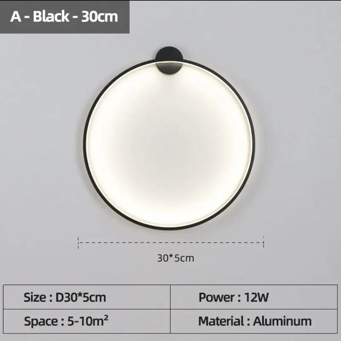 Afralia™ Modern Art Decor LED Wall Lamp for Stylish Home Lighting