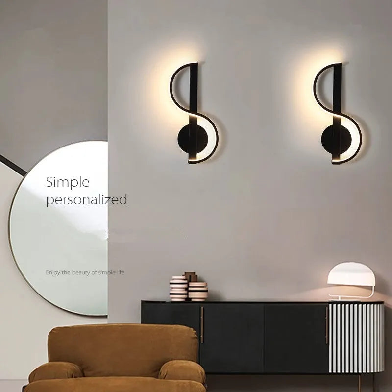 Afralia™ Modern Bedside Wall Lamp AC90-260V - Nordic Design for Bedroom, Living Room & Corridor