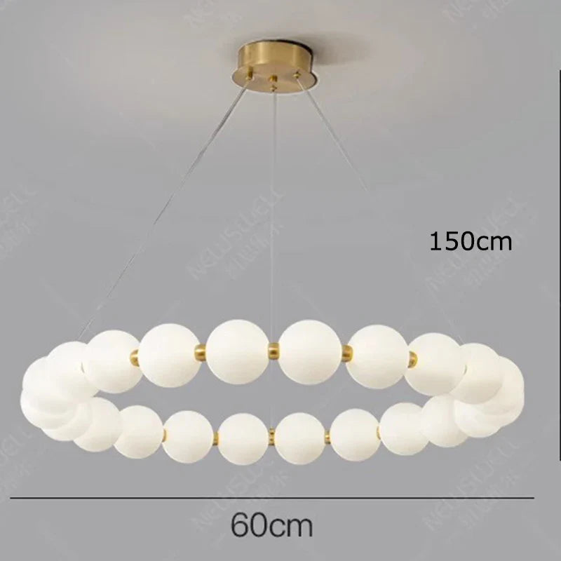 Afralia™ Modern LED Pendant Light Chandeliers for Living & Dining Room Decor