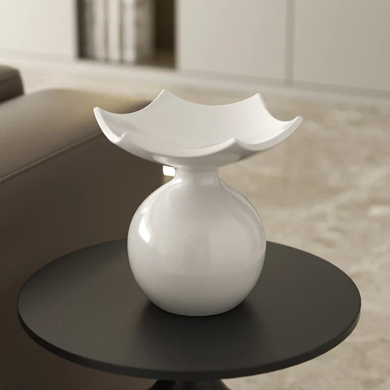 Afralia™ Geometric Resin Storage Tray: Desktop Organizer, Fruit Plate & Room Decor Accessory