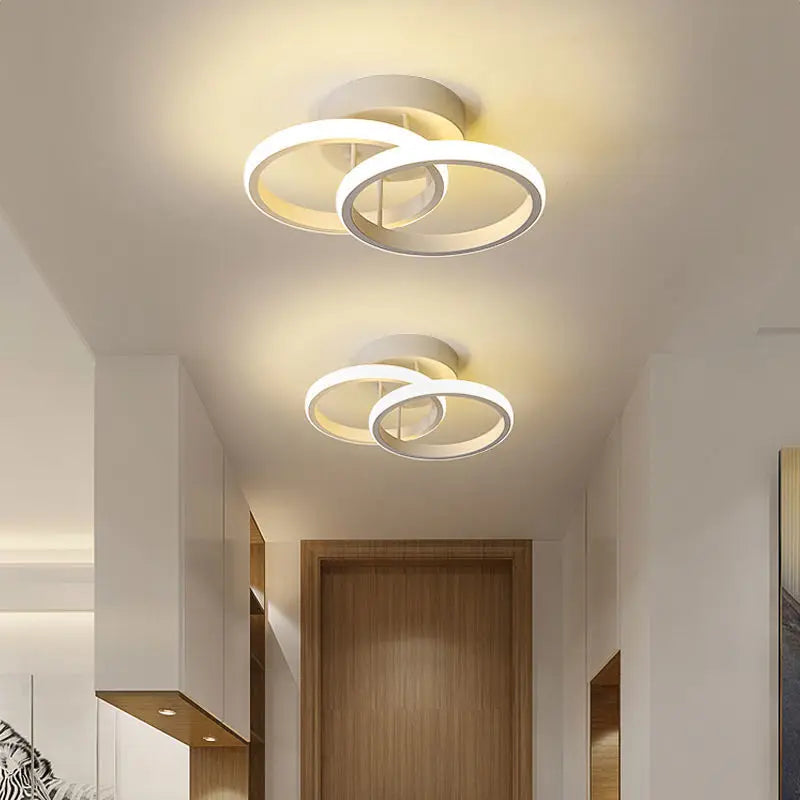 Afralia™ LED Ceiling Chandelier Modern Bedroom Lamp Indoor Decor Surface Mounted Lighting