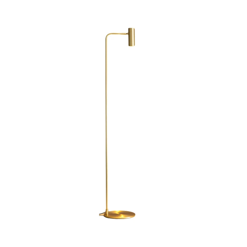 Afralia™ Brass Floor Light: Modern Rotatable Standing Lamp for Living Room, Bedroom, Hotel