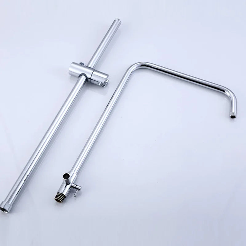 Afralia™ Stainless Steel Shower Pipe Mixer Tube Bathroom Faucet Accessories