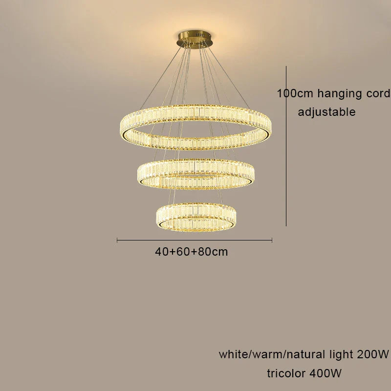 Afralia™ Crystal Chandelier Pendant Lamps for Home Decor and Modern Living Room Lighting