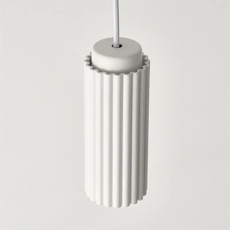 Afralia™ Nordic Cylinder LED Pendant Light for Modern Living Room, Kitchen, and Bedroom Decor