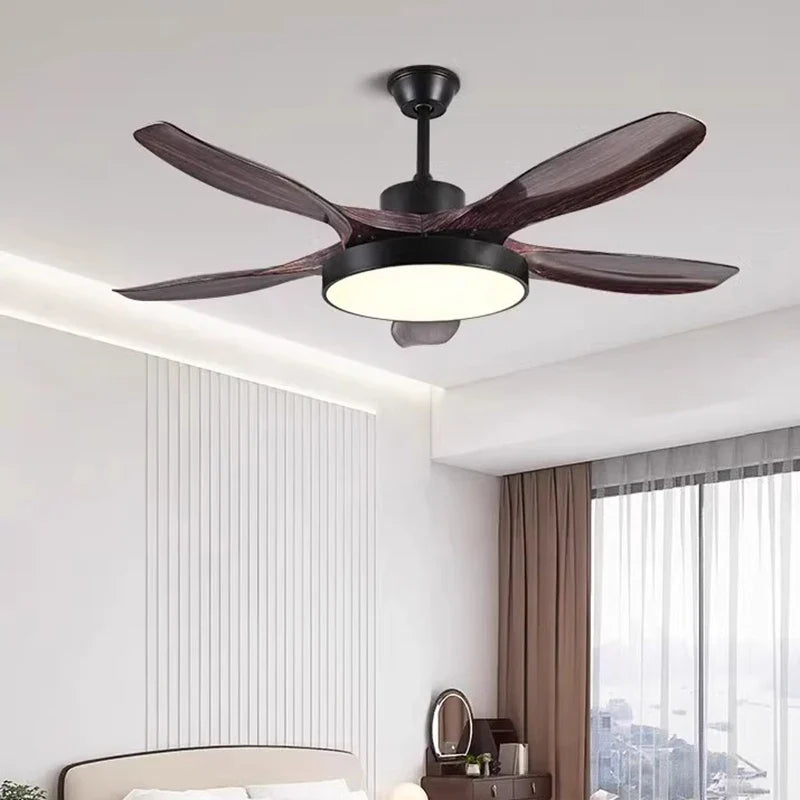 Afralia™ LED Indoor Ceiling Fan Lights for Living, Bedroom, Dining Room