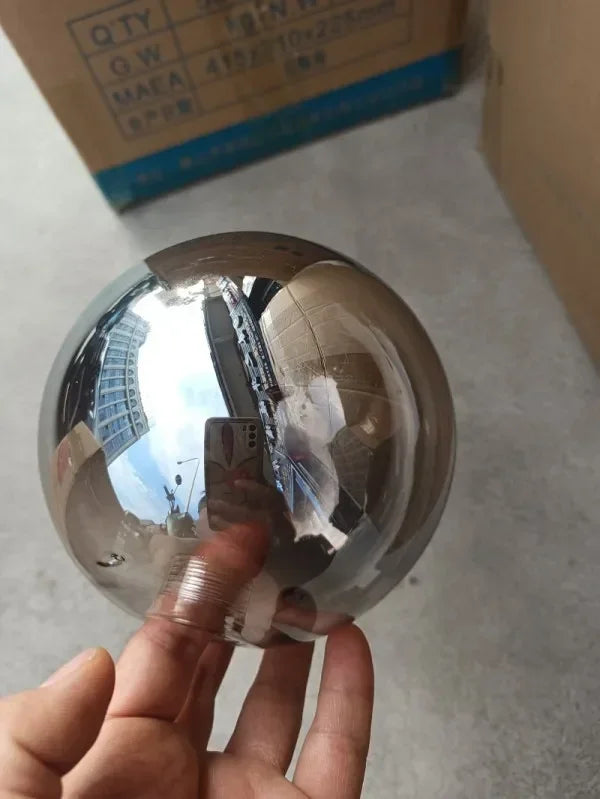 Afralia™ Modern Glass Ball Wall Lamp for Living Room Bedroom Study Bedside Loft Mirror Light