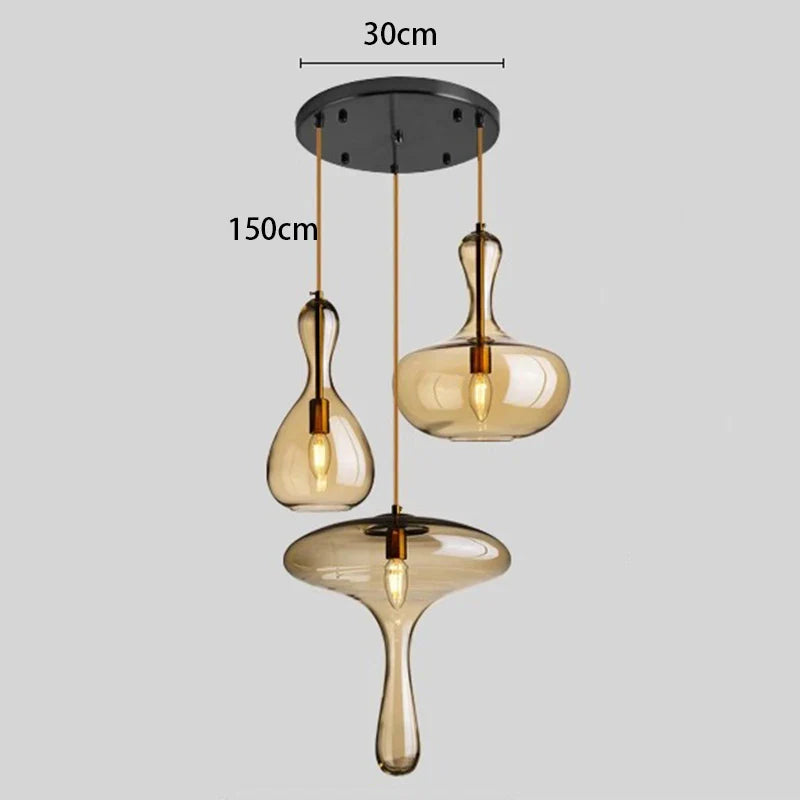 Afralia™ Modern LED Pendant Chandeliers for Living and Dining Rooms