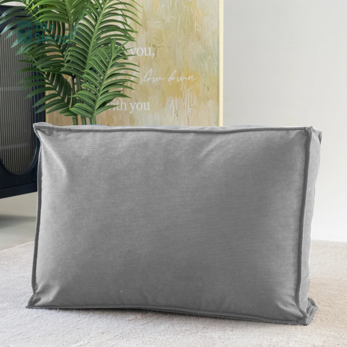 Afralia™ Reading Bed Rest Pillow: Large Bolster Cushion for Daybed, Headboard, Backrest