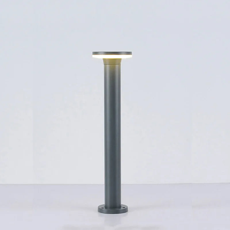 Afralia™ Outdoor LED Garden Bollards - Waterproof Aluminum Landscape Lighting for Courtyards and Pathways