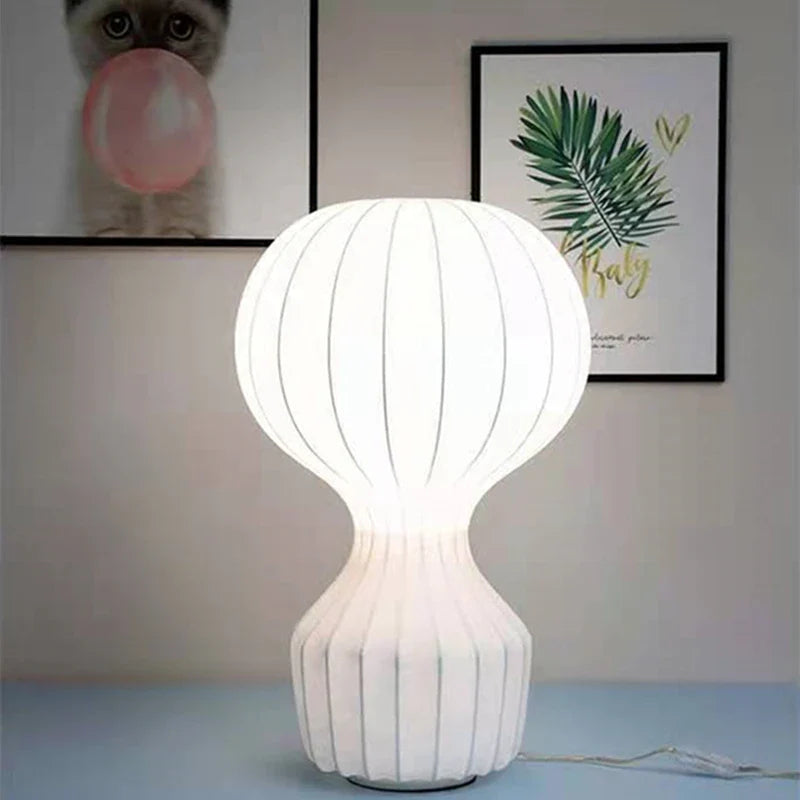 Afralia™ Gatto Silk Table Lamp: Nordic Designer Novelty for Home Decor, Living Room, Bedroom